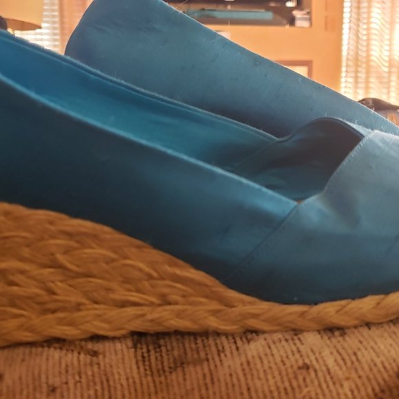 Lauren Ralph Lauren Cecilia Espadrille Wedge. Size 11 - Picture 4 of 7